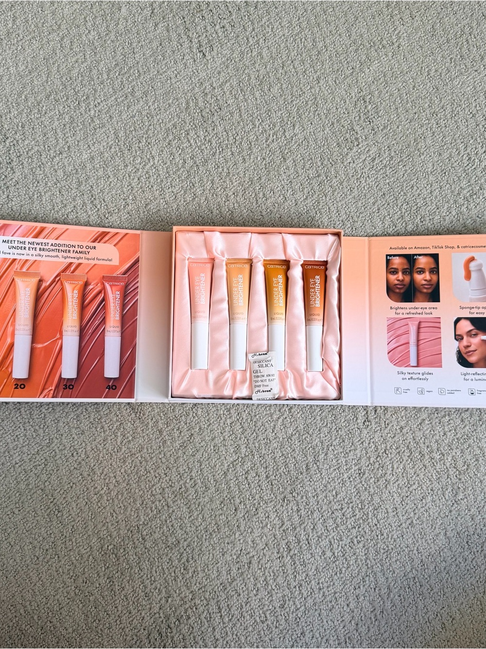 Catrice Under-Eye Brightening Concealer Set in Peach Tones 4 pieces